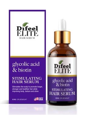 Difeel glycolic acid & biotin stimulating hair serum